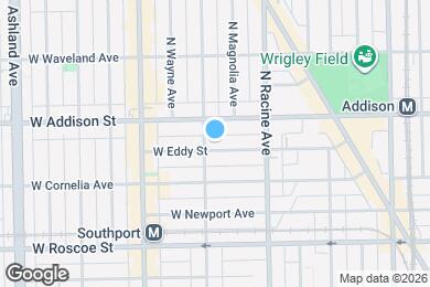 Map image of the property - 1250 W Eddy St