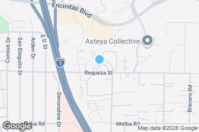 Map image of the property - Encinitas Terrace Apartment Homes