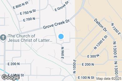 Map image of the property - 459 N 990 E