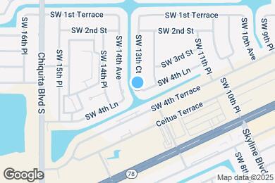 Map image of the property - 320 SW 13th Ct