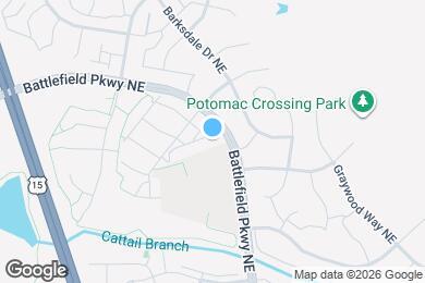 Map image of the property - 825 Ferndale Ter NE