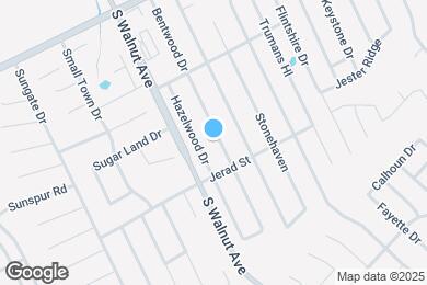 Map image of the property - 2164 Bentwood Dr