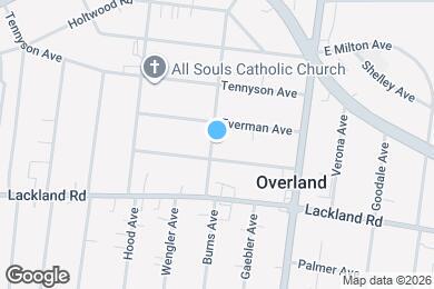Map image of the property - 2420 Burns Ave