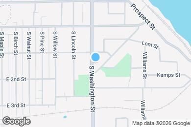 Map image of the property - 223 S Washington St