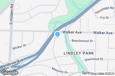 Map image of the property - 509 Park Terrace