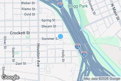 Map image of the property - 1205 Summer St