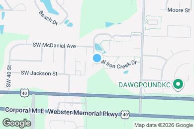 Map image of the property - 712 SW Shadow Glen Dr