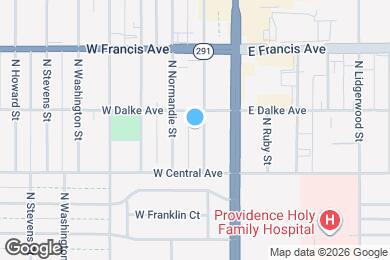 Map image of the property - 6017 N Atlantic St