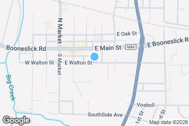 Map image of the property - 216 E Walton St