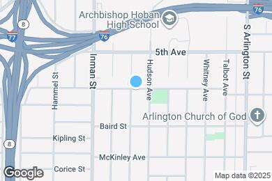 Map image of the property - 872 E Crosier St