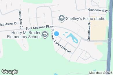 Map image of the property - 209 W Edgewater Way