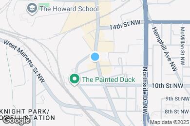 Map image of the property - 1050 Howell Mill Rd NW