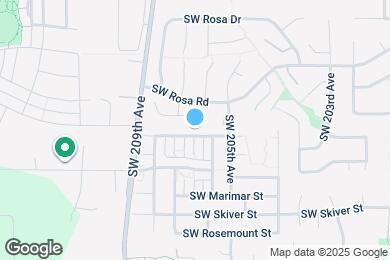 Map image of the property - 20685 SW Ravenswood St