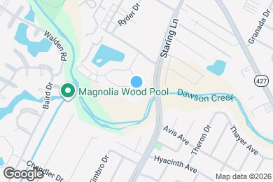 Map image of the property - 1642 Cedar Lake Dr