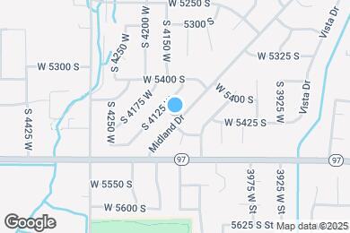 Map image of the property - 5447 Midland Dr