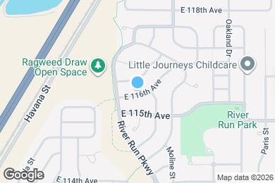 Map image of the property - 11357 E 116th Ave