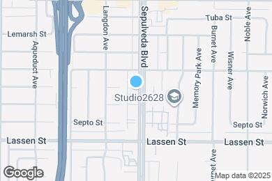 Map image of the property - 10029 Sepulveda Blvd