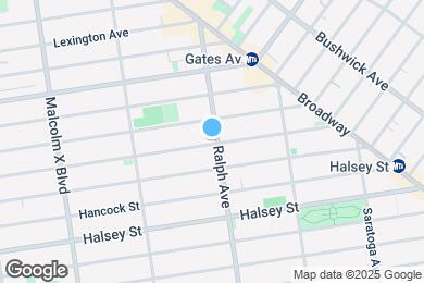 Map image of the property - 939 Putnam Ave
