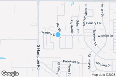 Map image of the property - 1205 Rio Vista Dr