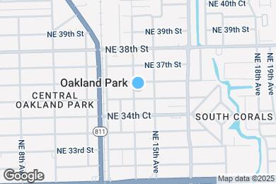 Map image of the property - 3530 NE 13th Ave