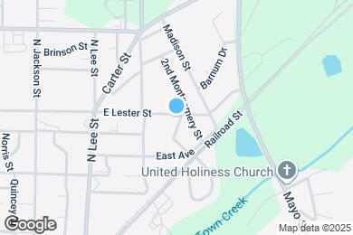 Map image of the property - 1028 Simmons Dr