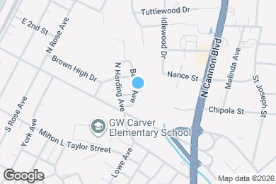 Map image of the property - 120 Basin Ave