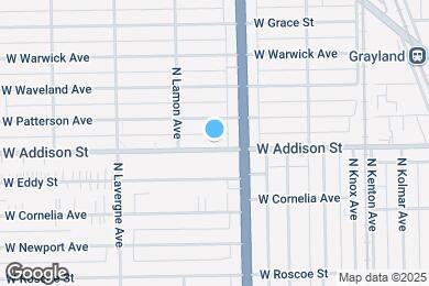 Map image of the property - 4826.5 W Addison St