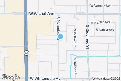 Map image of the property - 2312 S Divisadero St