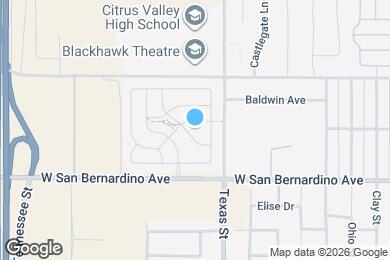 Map image of the property - 1716 Mardi Gras Ln