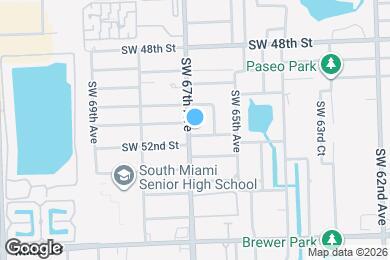 Map image of the property - 6635 SW 51st Ter