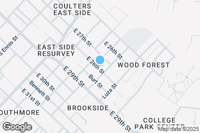 Map image of the property - 1506 E 28th St