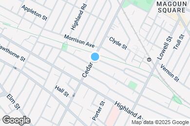 Map image of the property - 143 Cedar St