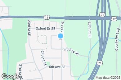 Map image of the property - 208 25th St SE