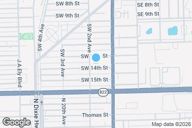 Map image of the property - 48 SW 14th St