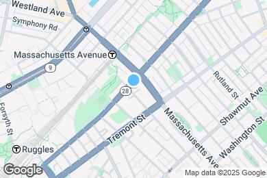 Map image of the property - 600 Columbus Ave