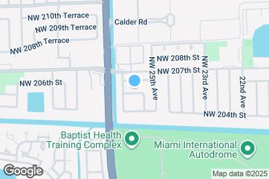 Map image of the property - 2605 NW 205th St