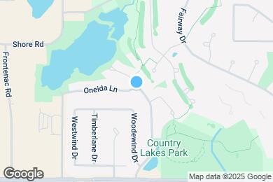 Map image of the property - 2410 Oneida Ln
