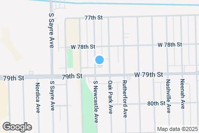 Map image of the property - 7843 New Castle Ave