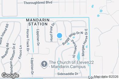 Map image of the property - 10927 Horse Track Dr E
