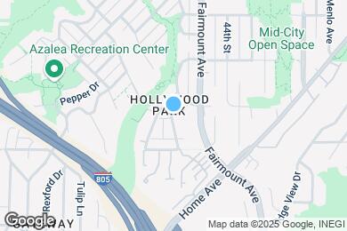 Map image of the property - 2437 Modesto St