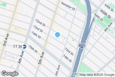 Map image of the property - 543 73rd St