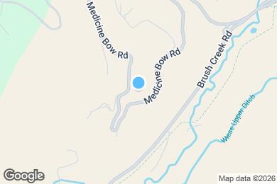 Map image of the property - 976 Medicine Bow Rd