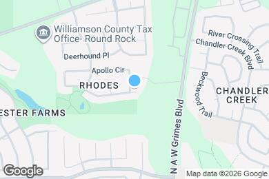 Map image of the property - 1001 Apollo Cir