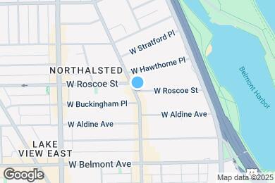 Map image of the property - 564 W Roscoe St