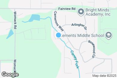Map image of the property - 65 Cascade Ct
