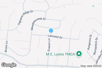 Map image of the property - 7982 Lancelot Dr