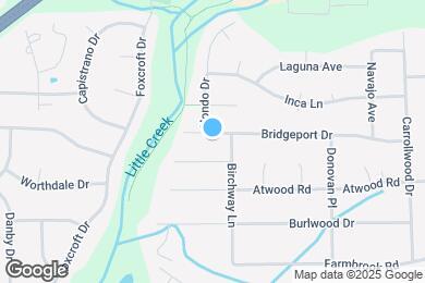 Map image of the property - 2920 Bridgeport Dr