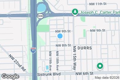 Map image of the property - 1715 NW 8th Ct