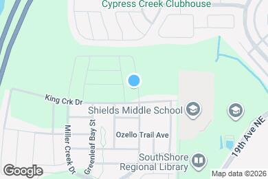 Map image of the property - 15545 Miller Creek Dr