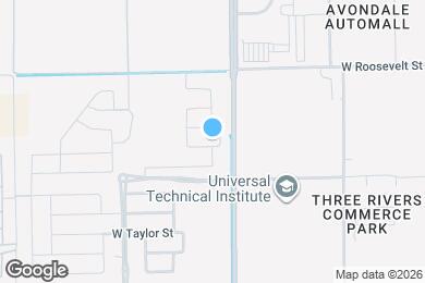 Map image of the property - 10758 W McKinley St